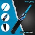 thumbnail image 2 of Willage Plastic Cricket Bat Hard Plastic , For Tennis And Wind Ball , Full Size 8 | Blue, 2 of 4