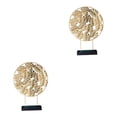 thumbnail image 4 of Guardoinrt Creative Nordic Home Decoration Accessories Iron Office Home Desktop Decor Gold L 2Set, 4 of 6
