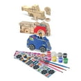 thumbnail image 3 of Melissa & Doug PAW Patrol Wooden Vehicles Craft Kit - 3 Decorate Your Own Vehicles, 3 Play Figures, 3 of 7