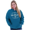 thumbnail image 4 of Alien Believer UFO Hunter Copilot Hoodie Sweatshirt Women Men Brisco Brands X, 4 of 6