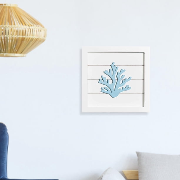 Esculturas de pared náuticas Baoblaze Letreros de madera decoración