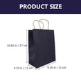 thumbnail image 6 of PTOOTP Handle Kraft Bag Thickened Design 10Pcs 10.6x8.3in, 6 of 6