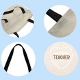 thumbnail image 3 of Tote Bag Teachers Day-Gran Capacidad Lino, 3 of 3