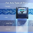 thumbnail image 4 of 2025 New WYBOT C1 Cordless Robotic Pool Vacuum Cleaner for In-Ground Pools up to 1600 sq. ft, 150 Mins Runtime with Wall Climbing Function, Larger Top-Loading Filters, 4 of 16