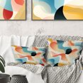 thumbnail image 2 of Designart "Abstract Minimalism V" Geometric Throw Pillow - Modern Pillow For Couch - Insert And Pillows Covers For Bedroom Decor, 2 of 5