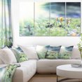 thumbnail image 1 of Beautiful First Spring Flowers At Dawn - Floral Canvas Art Print, 1 of 3