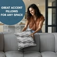 thumbnail image 6 of Americanflat 16"x16" Abstract Blurred Throw Pillow with Premium Polyester - Black, 6 of 8