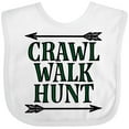 thumbnail image 3 of Inktastic Bow Hunting Crawl Walk Hunt Boys or Girls Baby Bib, 3 of 4