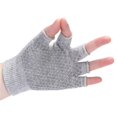 thumbnail image 4 of De Guantes Deportivos De Yoga Para Mujeres Hombres Gimnasio Fitness Antideslizante Entrenamiento Culturismo Medio Dedo Protector De Manos 1 Par Vogacara OD008181-00, 4 of 7
