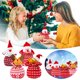 thumbnail image 1 of Xihbxyly Bolsa de Regalo Navideña, Diseño de Tejido de Punto, Asa Resistente para Colgar, Ideal para Piruletas y Dulces, Decoración Versátil, Ideal para Colgar En El Árbol de Navidad y La Chimenea, E, 1 of 6