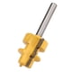 thumbnail image 2 of Broca enrutadora para carpintería, broca enrutadora con vástago de 1/4 pulg., broca enrutadora con vástago para fresadora de madera, funcionalidad inteligente, 2 of 8
