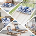 thumbnail image 6 of Navy Blue Octopus Coastal Standard Pillow Covers, Nautical Summer Beach Ocean Soft Throw Pillow Cases with Invisible Zipper, Decorative Pillowcase Pillows Protectors for Sofa Bed Chair 20"x26", 6 of 9