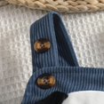 thumbnail image 4 of mgoYE Baby Boy Clothes Newborn Outfits Fall Winter Romper Infant Overall Adjustable Suspender Pants Set 3-6 Months, 4 of 9