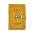 thumbnail image 2 of EGNMCR A5 Vintage Notebook Thick Personalized Student Journal Stationery Notebook Business Notepad Paper Password Book, 2 of 6