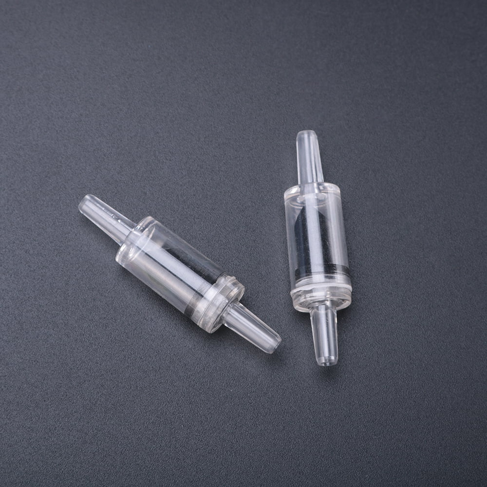 Check Valves and Connectors JIH Aquariums Air Pump Accessories Set 15ft Airline Tubing with Air Stones