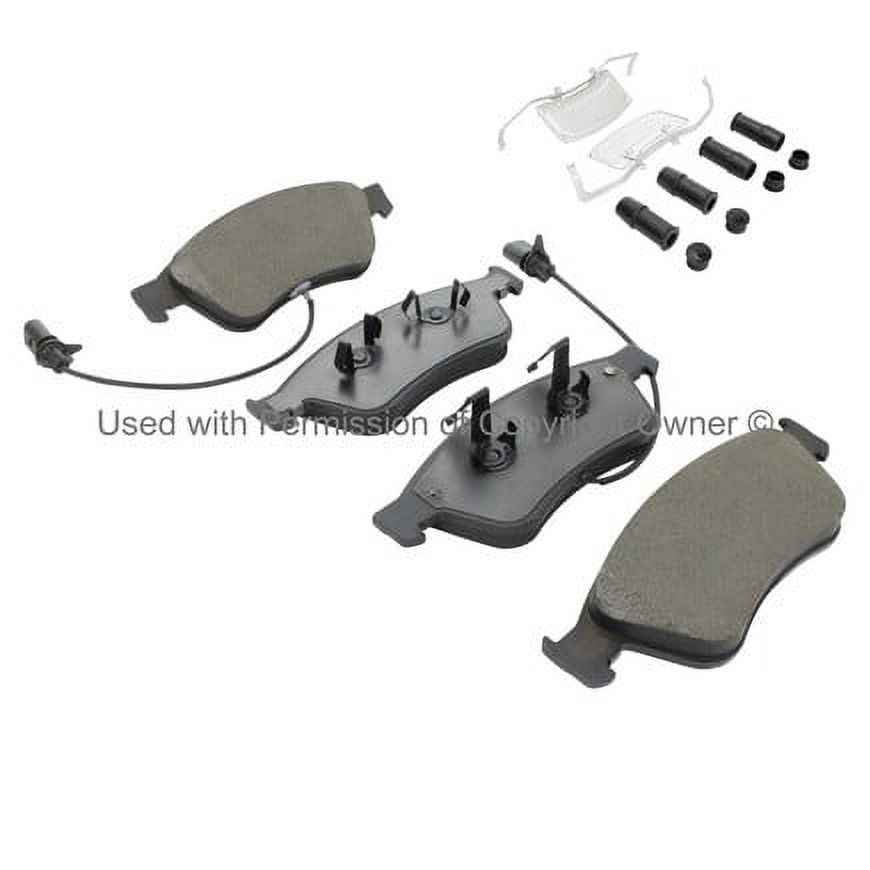 Mpa Electrical 1003-1024M Quality Built Disc Brake Pad Set   Black Series,