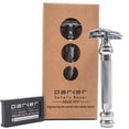 thumbnail image 1 of Parker 99R - Long Handle SUPER HEAVYWEIGHT Butterfly Open Double Edge Safety Razor, 1 of 5