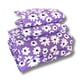 thumbnail image 4 of Juego de Sábanas Básica Rebeca Algodón Percal 200 Estampada Lilas Individual, 4 of 8