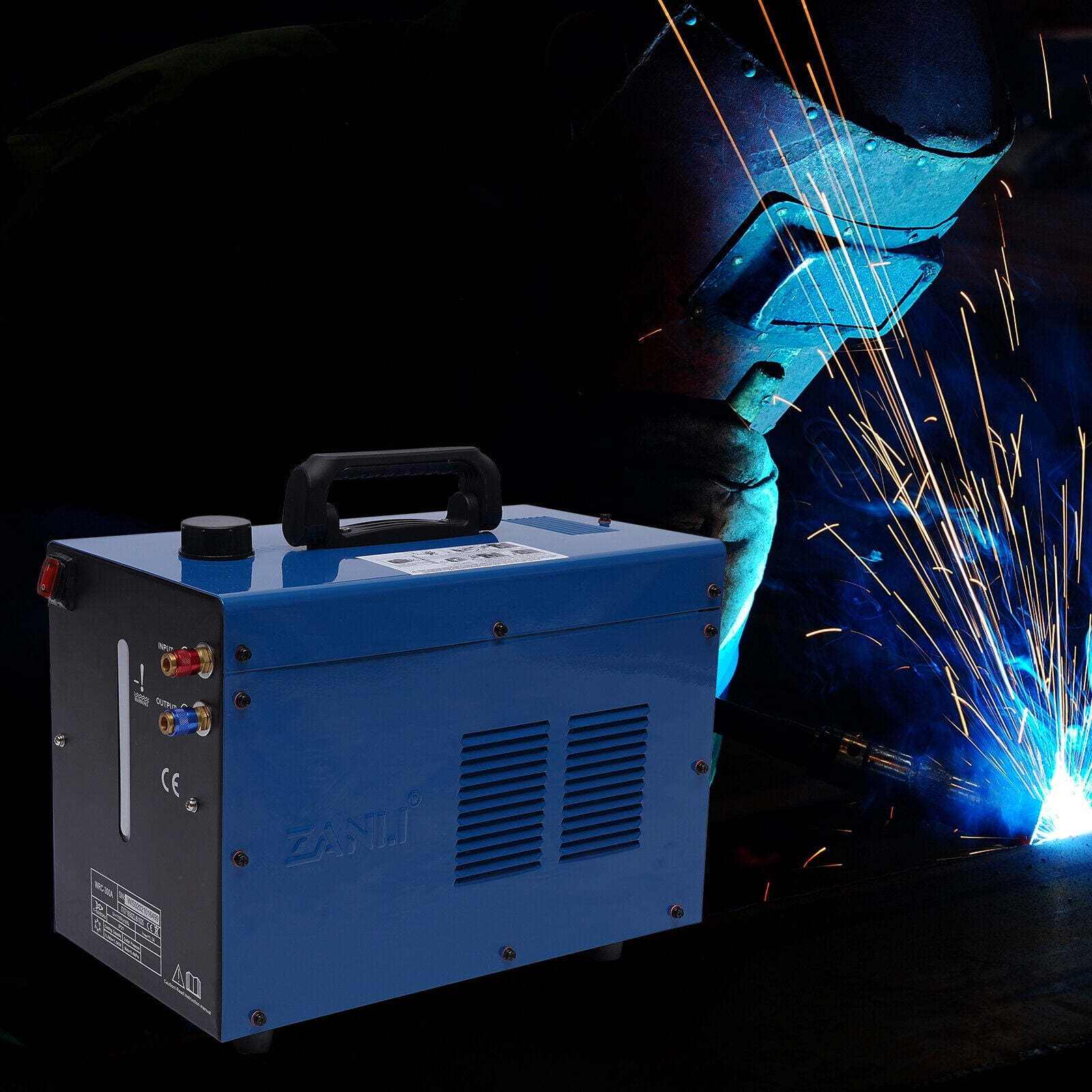 Industrial Water Chiller 10L TIG Welder Torch Water Cooling System Cooler The Cooling Circulating Water Tank