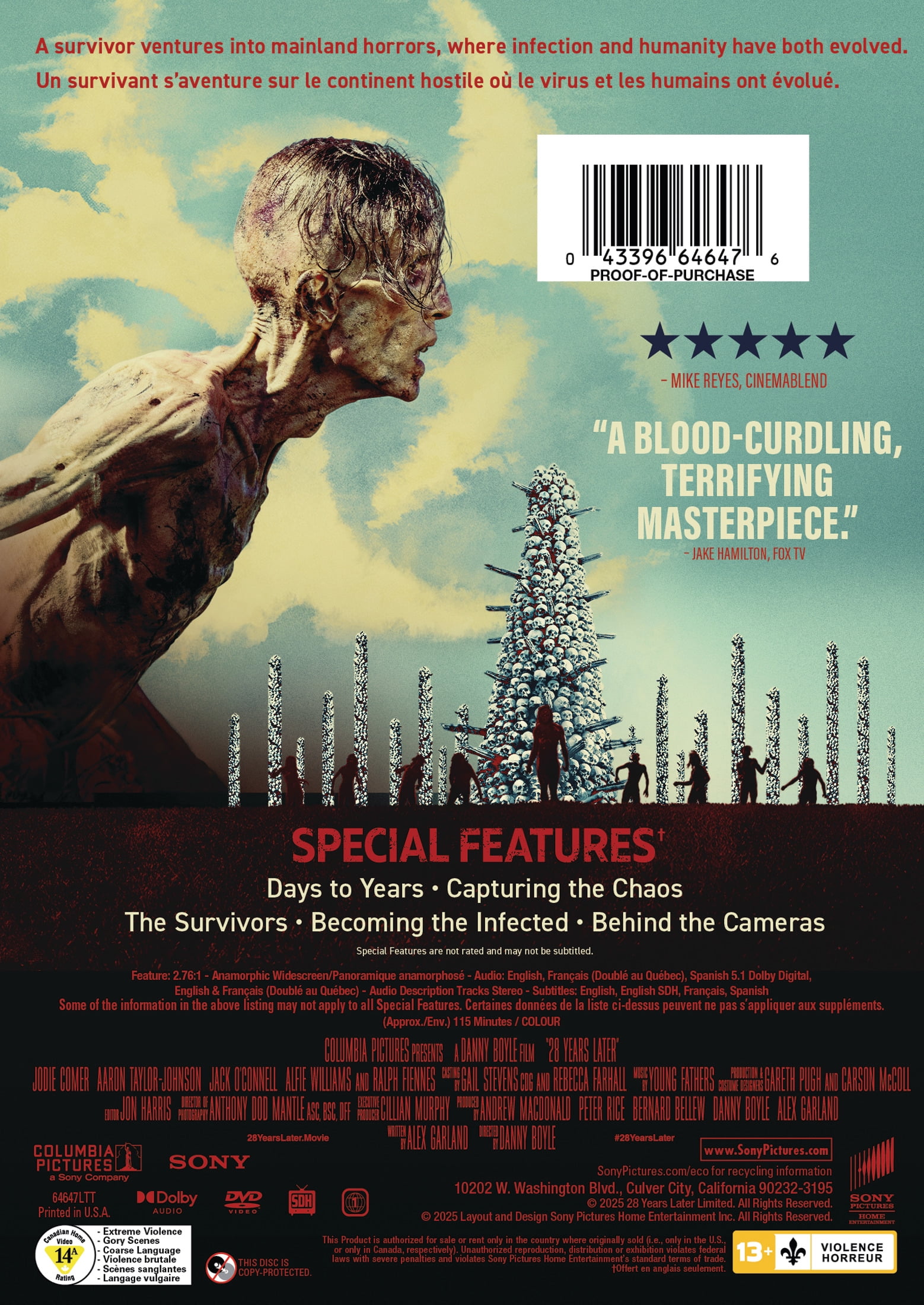 28 Years Later (2025) (DVD), Horror, Sony Pictures
