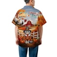 thumbnail image 5 of Thanksgiving Scottish Fold Pilgrim Grateful, Thankful, Blessed Fall Welcome Hawaiian Shirt Breathable Summer Unisex Merch Cat Lover Kitten Owner Gifts - 00021, 5 of 6