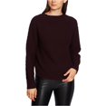 thumbnail image 2 of 1.STATE SuÃ©ter con textura para mujer, morado, extra pequeÃ±o 1.STATE Pull-over, 2 of 2