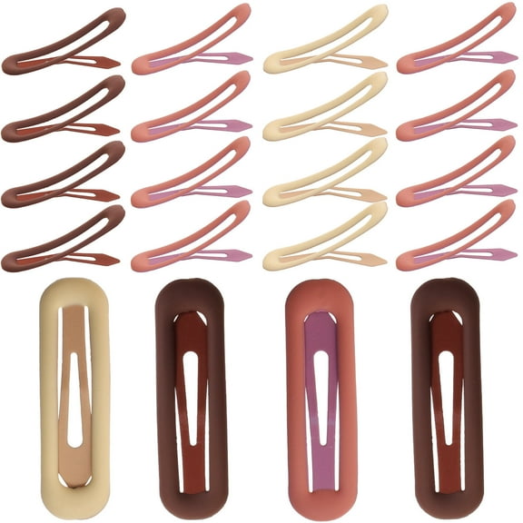 Luxshiny 20Pcs Assorted Color Hair Accessories Hair Clips Stylish Bobby Pins for School and Party