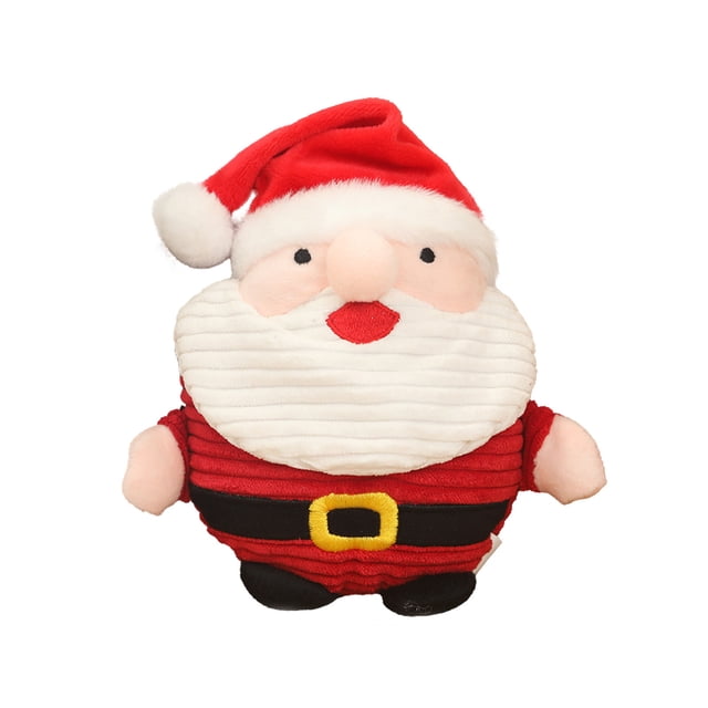 Christmas Dog Toys New Interactive Dog Pet Toy Moggie Dog Snap Resistive Plush Toy Santa Claus Penguin Voice Grinding Toy Essential for Festivals Interactive Dog Toys