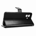 thumbnail image 5 of Wallet Case for TCL K70 SE 4G with Card Holder, PU Leather Flip Phone Case with Kickstand Magnetic Closure Wrist Strap Black, 5 of 5
