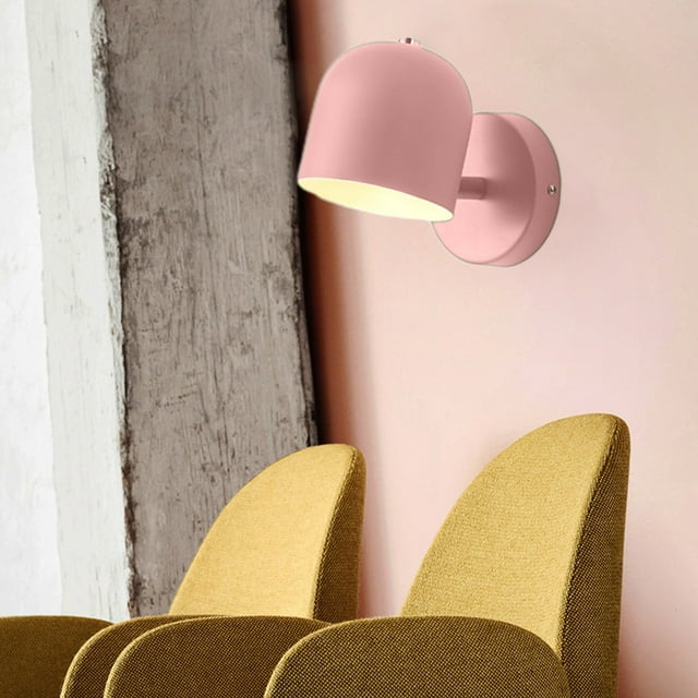 Lámpara de pared para muebles de oficina en casa, lámpara de noche para dormitorio de estudio, lámpara LED, lámpara de pared de entrada, lámpara de noche de hierro