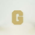 thumbnail image 2 of Package of 1, 12 Inch X 3/4" Thickness MDF Letter G in The Collegiate Font, Thick for Art & Craft Project, Made in USA, 2 of 4