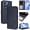 Blue, variant on For Motorola Moto G Stylus 5G 2025 Litter Panda Embossing Leather Phone Case with RFID Blocking Card Slot Wallet Magnetic Clasp Lanyard Flip Stand Case,Brown