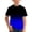 S100 Blue, variant on Child Kids Boys T-Shirts Color Block Crew Neck Short Sleeved Summer Loose Fit Fashion Comfort Tops Sky Blue Size 10-11 Years