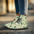 thumbnail image 2 of Wismoutput Rainbow Green Hats Printed Shoes Women's High Top Sneakers for St. Patrick's Day Non Slip Comfortable Size 6-13.5, 2 of 7
