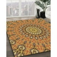 thumbnail image 3 of Ahgly Tapis Rectangulaire Lavable en Machine Intérieur Transitionnel Acajou Brun, 8 Pieds x 10 Pieds, 3 of 7