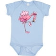 thumbnail image 3 of Inktastic Flamingo Ballerina in Tutu and Ballet Toe Shoes Boys or Girls Baby Bodysuit, 3 of 5