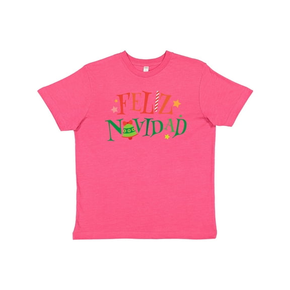Inktastic Feliz Navidad Christmas Youth T-Shirt