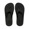 thumbnail image 5 of REEF Womens Black 1/2" Platform Comfort Sandy Round Toe Wedge Slip On Flip Flop Sandal 8, 5 of 10