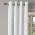 thumbnail image 2 of Ambesonne Grey and White Grommet Curtain, Vintage Circles, 50" x 84", Warm Taupe White, 2 of 6