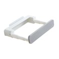 thumbnail image 1 of Estante de almacenamiento para lavabo, soporte retráctil montado en la pared, colgador de toallas, soporte colgante de pared para dormitorio, baño, Gris, 1 of 8