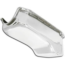 Cobra-Tek - CBK-HZ-9092-C- Compatible 1980-1982-1985-1986-1989-1990-1995-2021 Chevy Small Block 267, 283, 305, 327, 350, Stock Capacity Oil Pan-Chrome.