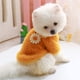 thumbnail image 5 of Suéter para perro estilo margarita - mezcla de algodón de felpa con cuello redondo, diseño de moda para perros pequeños, fácil de limpiar, 5 of 7