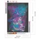 thumbnail image 2 of Pintura de diamante 5D DIY Wdftyju Taladro redondo completo Gato de Cheshire Decoración del hogar, 2 of 9