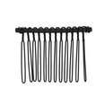 thumbnail image 5 of Unique Bargains 12 Pcs No Slip Hair Side Combs Accessories Metal 2" Black, 5 of 6