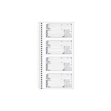 Adams Phone Message Books 5.5" x 11" 400 Sets/Book 2/Pack (SC1154-2D) 194506