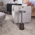 thumbnail image 2 of Bowery Hill Farmhouse Aluminum Drink Table in Antique Nickel, 2 of 5