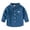 Dark Blue, variant on JFOPQVSM Baby Boys Girls Long Sleeve Shirt Kids Toddler Button Down Jeans Jacket Tops Casual Solid Blouse Coat Outerwear