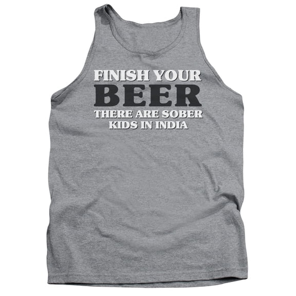 - Finish Your Beer - Tank Top - X-Large