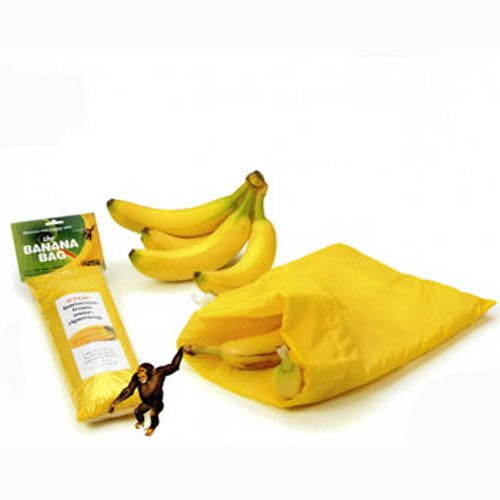 RSVP International The Banana Bag 11 ½ x 13 ¾ Inches Holds 8 Bananas