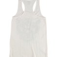 thumbnail image 2 of Scratch Womens Tiger Sunglasses Racerback Tank Top, Off-White, Medium, 2 of 2